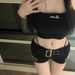 Aria Basics Aria Basics European And American Style Black Low Waist Hip Lift Slimming Hot Girl Ultra Short Pants Women Autumn New Slim Fit Rivet_ecoleips.com