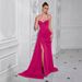 Foreign Trade High-End Socialite Style Dress Hot-Selling Heavy Beading And Rhinestone Elegant Niche Evening Gown_ecoleips.com