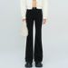 Women's Clothing Phantom Snowflake Flared Jeans Stretch Retro Hot Girl Trousers 24 Winter New_ecoleips.com