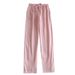 Japanese New Spring And Summer Couples Cotton Double Gauze Men's And Women's Home Pants Plus Size Youth Pants Pajamas Trousers_ecoleips.com
