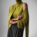 Cross-Border Knitted European And American 2026 Early Autumn High Neck Sleeveless Base Shirt + Sweater Cardigan Set For_ecoleips.com