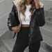 Women's Quilted Puffer Jacket With Diamond Stitch Design, Short-Length Loose Fit Casual Coat, Lightweight Polyester Outerwear For Fall & Winter_ecoleips.com