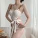 European-style Bikini Sexy And Pure Desire Women's One-piece High-end Fashion Swimwear Sexy Hot Spring Resort Beach Swimwear_ecoleips.com