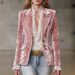 European And American Women's Independent Station Ins Lapel Long Sleeve Fashion Slim Fit Suit Pocket Jacket_ecoleips.com