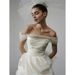 Light Wedding Dress In French Satin, Luxurious High-end, 2026 New Model, Off-the-shoulder Gown Women, Suitable For_ecoleips.com