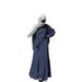 Modest Evening Dress Middle Eastern Traditional Abaya Long Sleeved Shirt And Skirt Set Solid Color Pure Cotton Elegant Muslim Suit For Women_ecoleips.com
