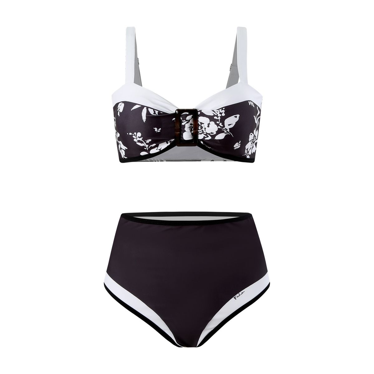 New High-Waisted Printed Bikini Set For Women In Multiple Colors Sexy Two-Piece Swimsuit For Summer Vacations_ecoleips.com