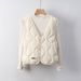 Pinghu Chixin Liner National Standard 90 Down Vest For Women Autumn Winter New Slim Fit V-Neck Lightweight_ecoleips.com