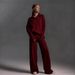 2025 New Cross-Border European And American Autumn Winter Polo Collar Casual Fashion Pullover + Wide-Leg Long Pants_ecoleips.com