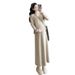 Autumn New Korean Fashion Knitted 2-Piece Maternity Dress_ecoleips.com