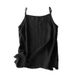 Camisole Women's Loose Lightweight Inner Wear V-neck Cotton Linen Vest Sleeveless Top Summer New Artistic Trend_ecoleips.com