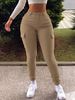 Women's Clothing High Waisted Cargo Jeans, Street Style Cargo Pants_ecoleips.com