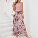 Women's Fashionable Elegant Casual Printed Sleeveless Vest Top And Wide Leg Pants Two Piece Set Spring Summer New Arrival_ecoleips.com