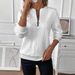 Women's Clothing Zip Up Quilted Sweatshirt Jacket Casual Long Sleeve Spring Autumn Pullover Elegant Fashion_ecoleips.com