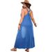 K Elegant Deep V-sleeveless Dress For Women's Clothing_ecoleips.com