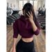 Spice Girl Hooded Fleece Thickened Long-sleeved Short Sweater Women's Autumn And Winter New Design Sense Niche_ecoleips.com