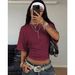2026 Popular Cross-border Foreign Trade Summer Pleated Solid Color Round-neck Waist-cinching Slim-fit Women's_ecoleips.com
