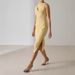 Women's Clothing Summer New Solid Color One Shoulder Sleeveless Slim Slit Dress_ecoleips.com