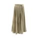 Cotton-linen Wide-leg 2023 Summer New High-waisted Loose Casual Thin Drapey Linen Skirt-pants Long Trousers_ecoleips.com