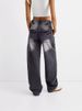 Relaxed Fit High Waist Wide Leg Jeans For Women - Vintage Washed Denim Pants With Stretch Comfort, Streetwear Style, Plus Size Friendly_ecoleips.com