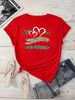 Casual White Round-neck T-shirt With Colorful Bear Desig Short Sleeves Women's Fashion_ecoleips.com