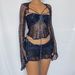Women's Clothing Beaded Knitted Sweater Set 3-Piece Fashion Spring Autumn Summer New_ecoleips.com