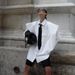 K New Fashion European And American Women's Long Sleeved Lapel Shirt With A Niche Design, Tie, White Shirt_ecoleips.com