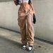 Women's Clothing Street Hip Hop Style Denim Work Trousers Casual Pants Trend_ecoleips.com