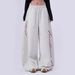 Women's Wide Leg Jogger Sweatpants American Hip Hop Style Slimming Jazz Dance Trendy Curved Pants Spring Fashion_ecoleips.com