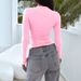AC562 Creative Design 2024 Summer Trendy Street Style Polyester Pullover Square Neck Slim Fit Women's T-Shirt_ecoleips.com