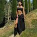 ZOEVA2026 Summer New Solid Color Sexy Chest Wrap Suspender Versatile Vacation Style Dress Fashion Suit_ecoleips.com