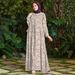 2025 Autumn New Fashion Print Dress for Women Polyester Cross Border Foreign Trade Suitable for Europe And America_ecoleips.com