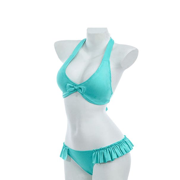 Miss Huiya Wants Me To Confess Fujiwara Chihana Cos Suit, Anime Bikini Swimsuit Fujiwara Secretary Swimsuit Travel Beach_ecoleips.com