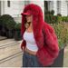 K New Explosion Street Eco Friendly Fur Imitation Fox Fur Hooded Coat For Women's High End Fury Warm Coat_ecoleips.com