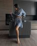 K Women's Long Sleeved Shirt, Ruffled Shorts, Casual And Fashionable Suit For Women_ecoleips.com