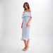 New European And American Style Cross-Border Women's Fashion Slim Sexy Sleeveless Off-Shoulder Solid Color Knitted Dress_ecoleips.com