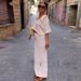 Women's Clothing lazy style fashion hollow slim high waist skirt suit _ecoleips.com