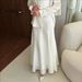Women's Clothing 2025 New Fashion Temperament Long Sleeved Shirt Slim Skirt Two Piece Suit_ecoleips.com