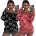 Y71571 Women's Long Sleeved Sexy One Shoulder Sweater Dress European American Style Winter New Cross Border Short Skirt 2 Colors_ecoleips.com