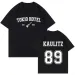 Rock Band Tokyo Hotel Monogram Print T Shirt Summer Street Casual Short Sleeve All-purpose T-shirt Men Women Cool Fashion Tees_ecoleips.com