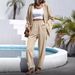Women's Clothing Spring And Autumn Cotton And Linen Loose Fashion Casual Suits_ecoleips.com