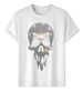 Women's T-Shirts Tshirt Muscle Freaks Shiny Skull Rock Style_ecoleips.com