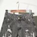 Women's Clothing High Waist Loose Denim Shorts For Women In Summer Fat Mm Large Size Ripped Slimming Raw Edge Wide Leg A Line Hot Pants For Women_ecoleips.com