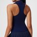 Sports Tennis Clothes Lapel Vest Women's Chest Pad Integrated Cup Shock-proof I-shaped Quick-drying Yoga Clothes_ecoleips.com