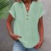 2026 Cross-Border Foreign Trade Independent Site Summer European And American Fashion New Solid Color Button_ecoleips.com