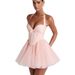Women's Clothing Summer New Style Personalized Lace Patchwork Waist Skirt_ecoleips.com