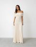 Women's Clothing One Shoulder Elegant Sexy Pleated French Beautiful Long Skirt Spring Summer Autumn Winter New Style All Match_ecoleips.com