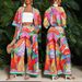 Women's Clothing Summer Hot Selling Hot Selling Printed Cardigan Trousers Fashionable Casual Suit_ecoleips.com