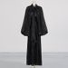 Women's Clothing New Fashion Niche Design Bat Sleeve Lace Up Pleated Dress_ecoleips.com