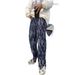 Vintage High Street Jacquard Textured Washed Denim High-waisted Straight Slim-fit Pants For Men And Women_ecoleips.com